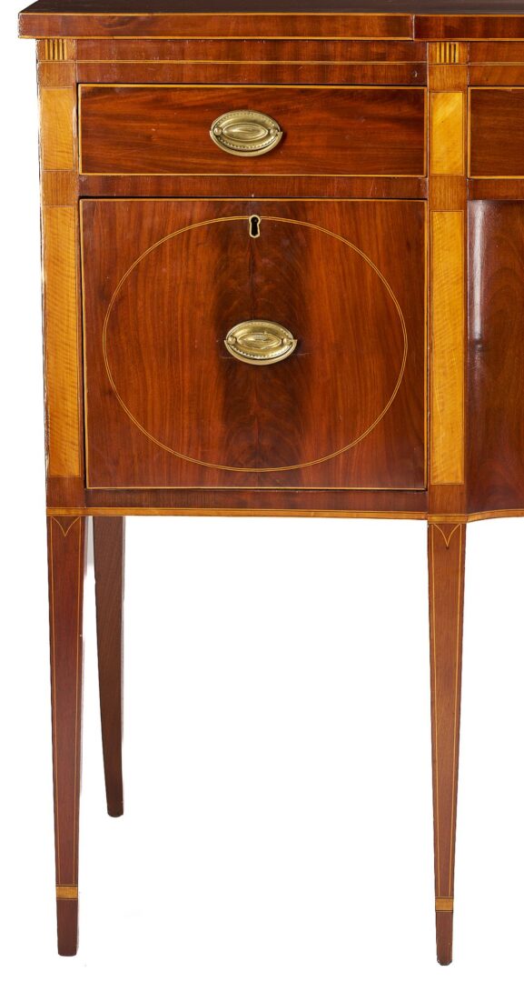 Lot 194: Federal Coastal North Carolina Inlaid Sideboard