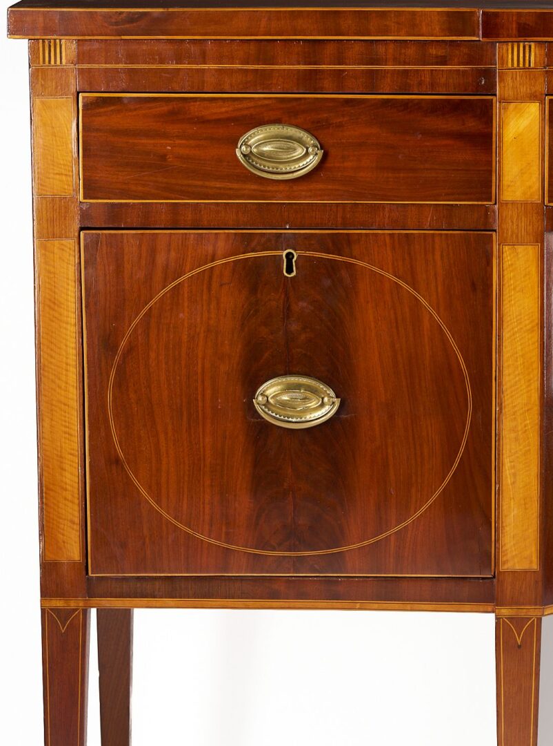 Lot 194: Federal Coastal North Carolina Inlaid Sideboard