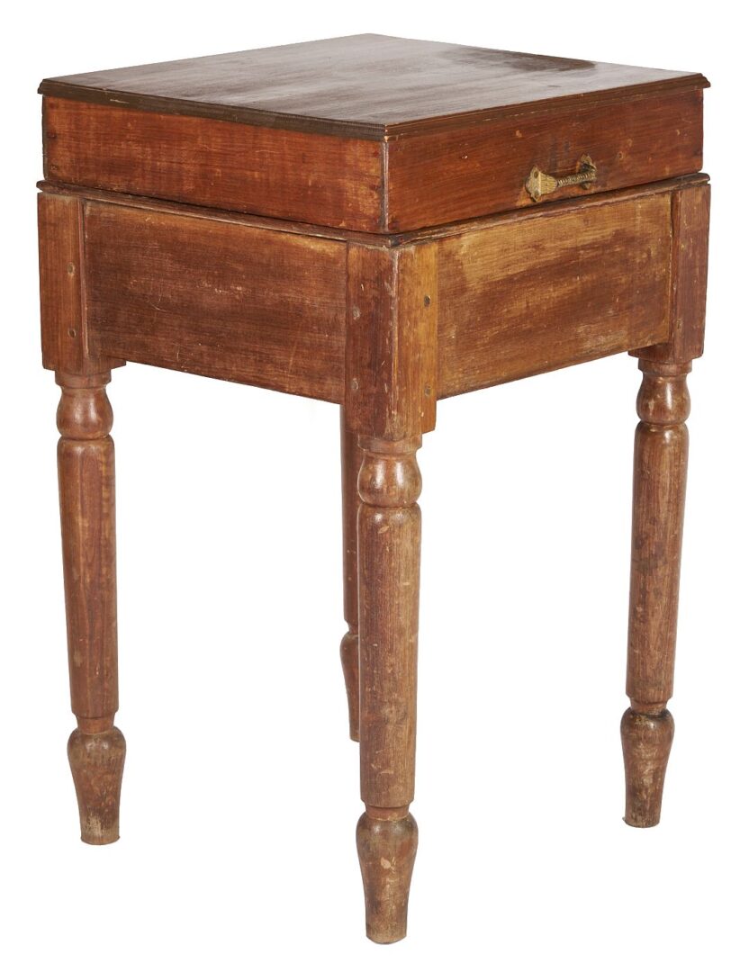 Lot 196: Beaten Biscuit Table, Nashville history