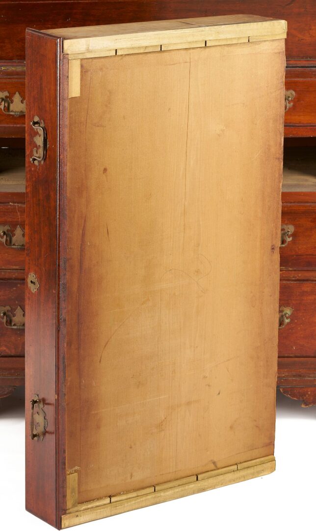 Lot 198: Southern Chippendale Walnut Slant Front Desk