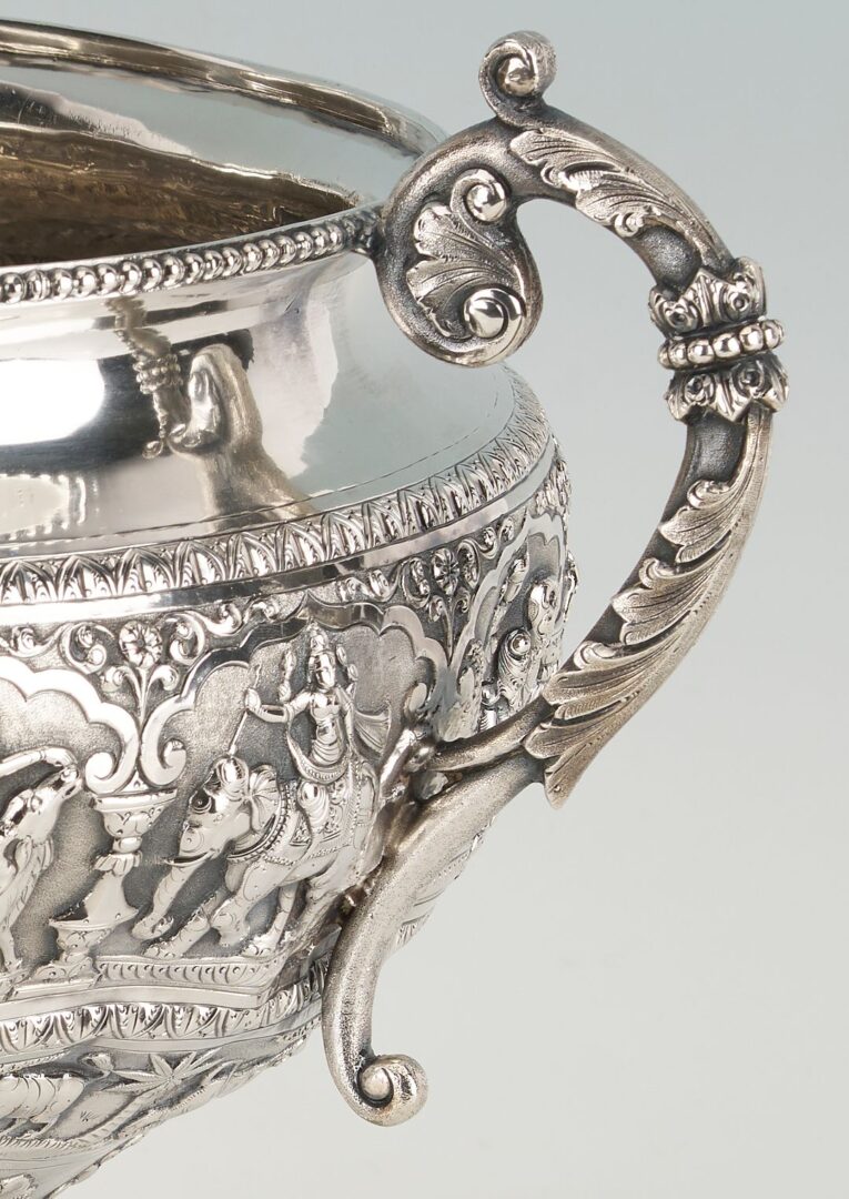 Lot 1: Southeast Asian Gilt Silver Urn or Trophy
