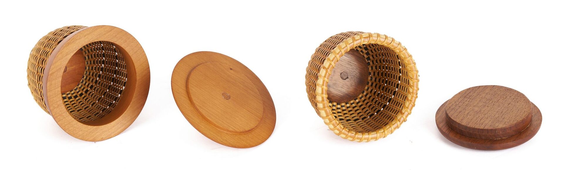 Lot 200: 4 Robert Thress Nantucket Baskets