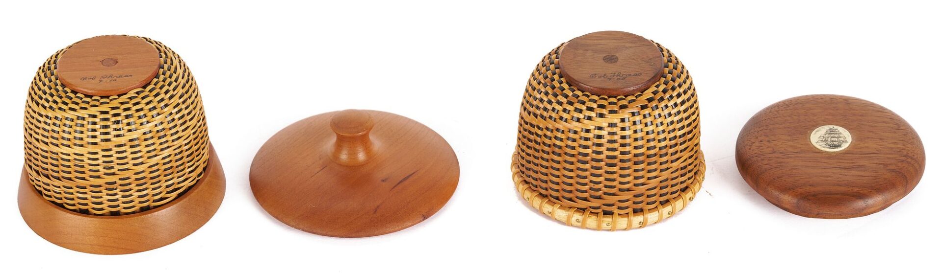 Lot 200: 4 Robert Thress Nantucket Baskets