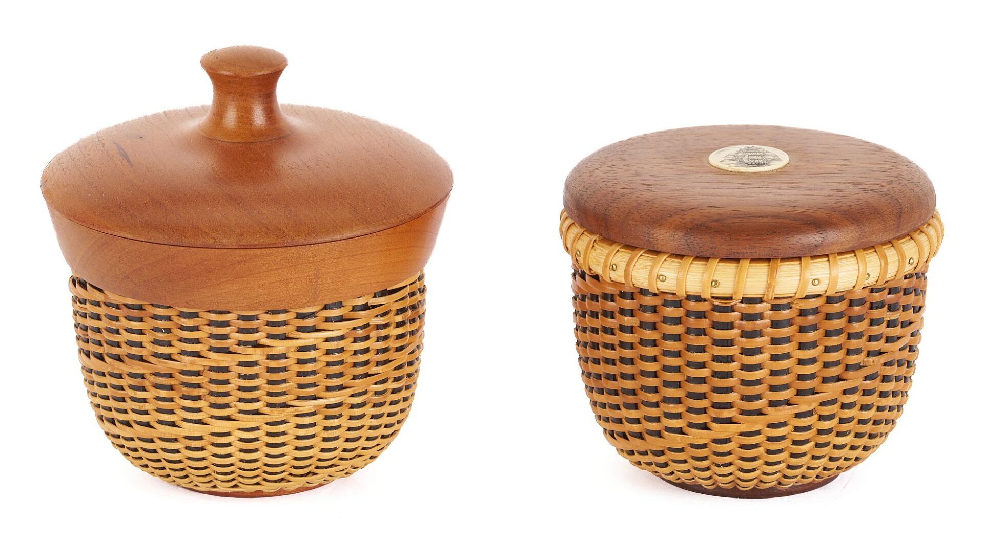 Lot 200: 4 Robert Thress Nantucket Baskets