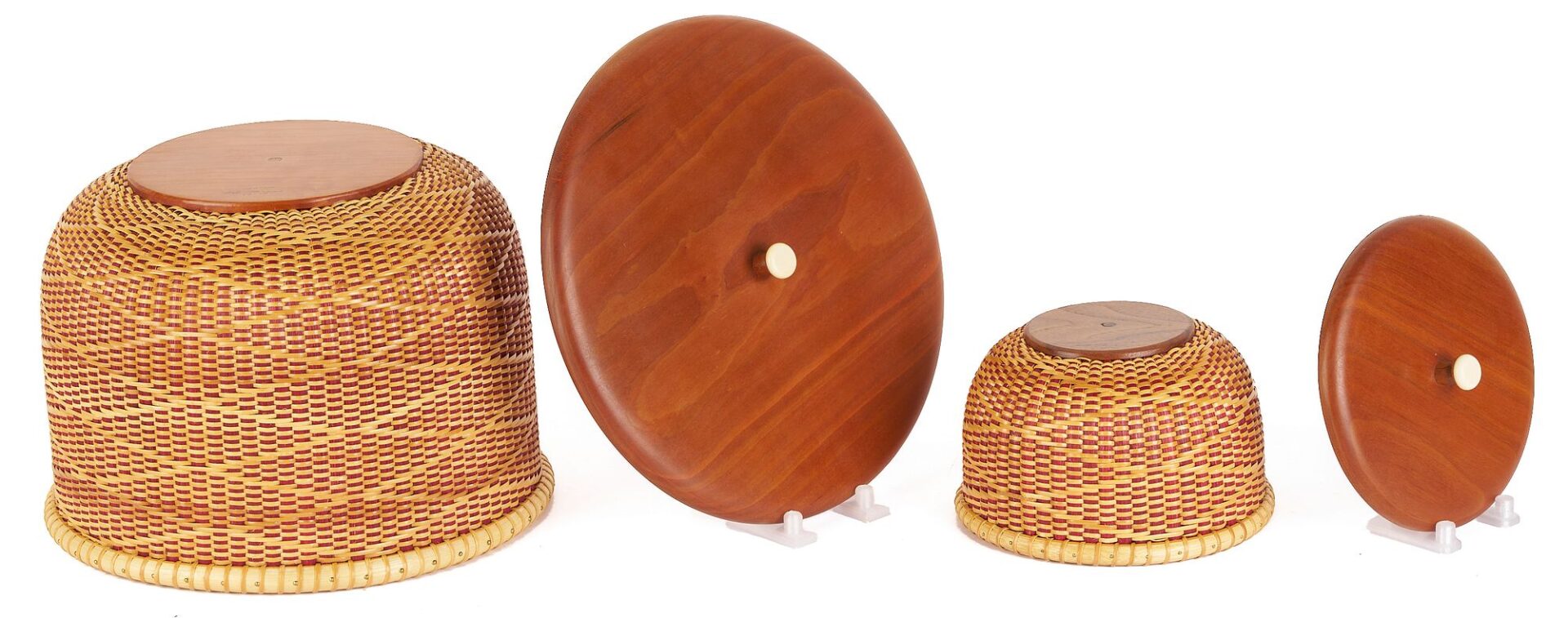 Lot 200: 4 Robert Thress Nantucket Baskets
