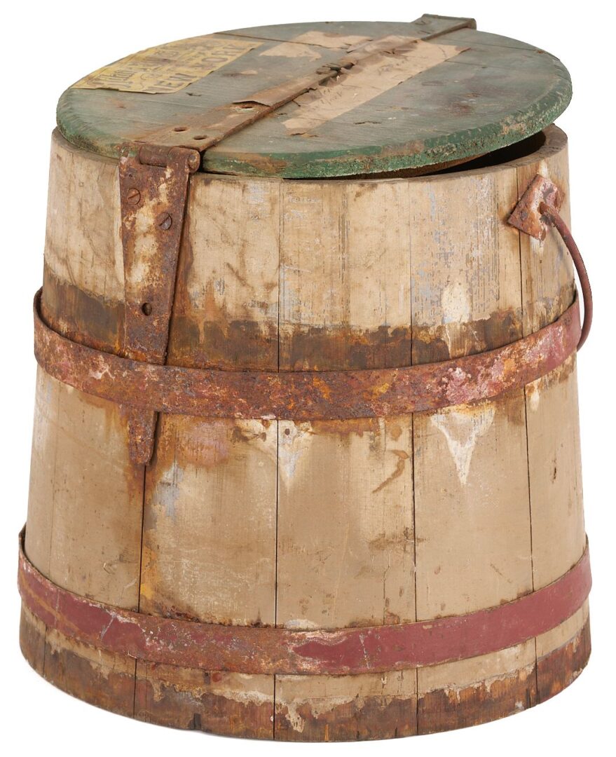 Lot 210: 2 US Patent Models 1874: Oyster Cooler and Heater