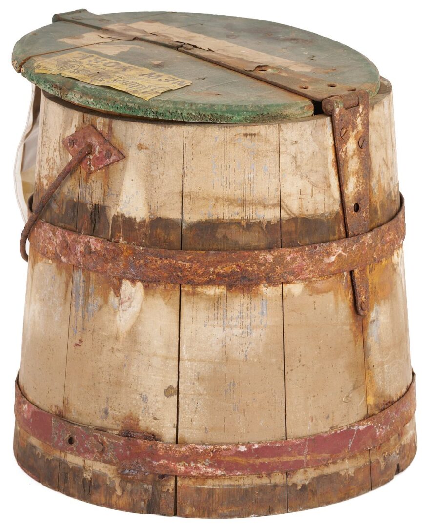 Lot 210: 2 US Patent Models 1874: Oyster Cooler and Heater