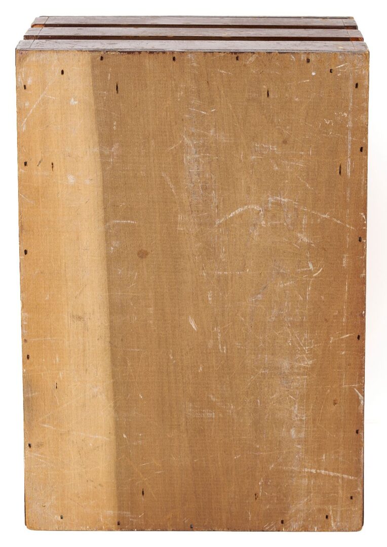 Lot 211: 2 US Patent Models: 1868 Egg Carrier, plus 1882 Label Receptacle