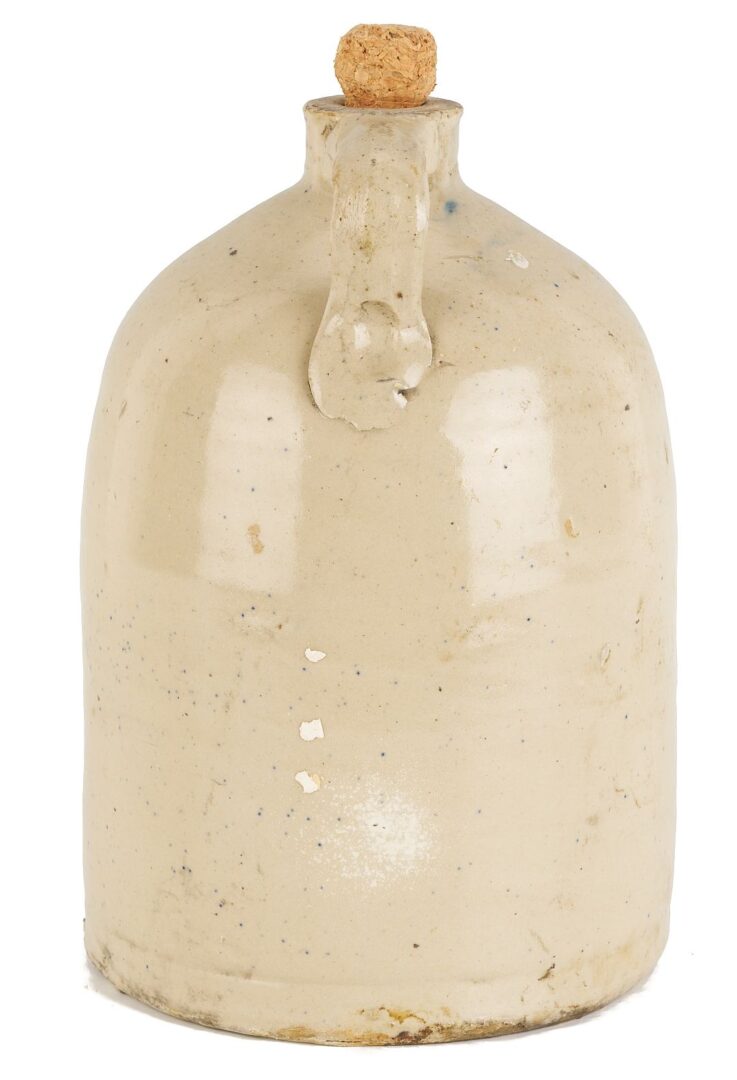 Lot 214: 2 West TN Advertising Liquor Jugs & West TN Pottery Jar