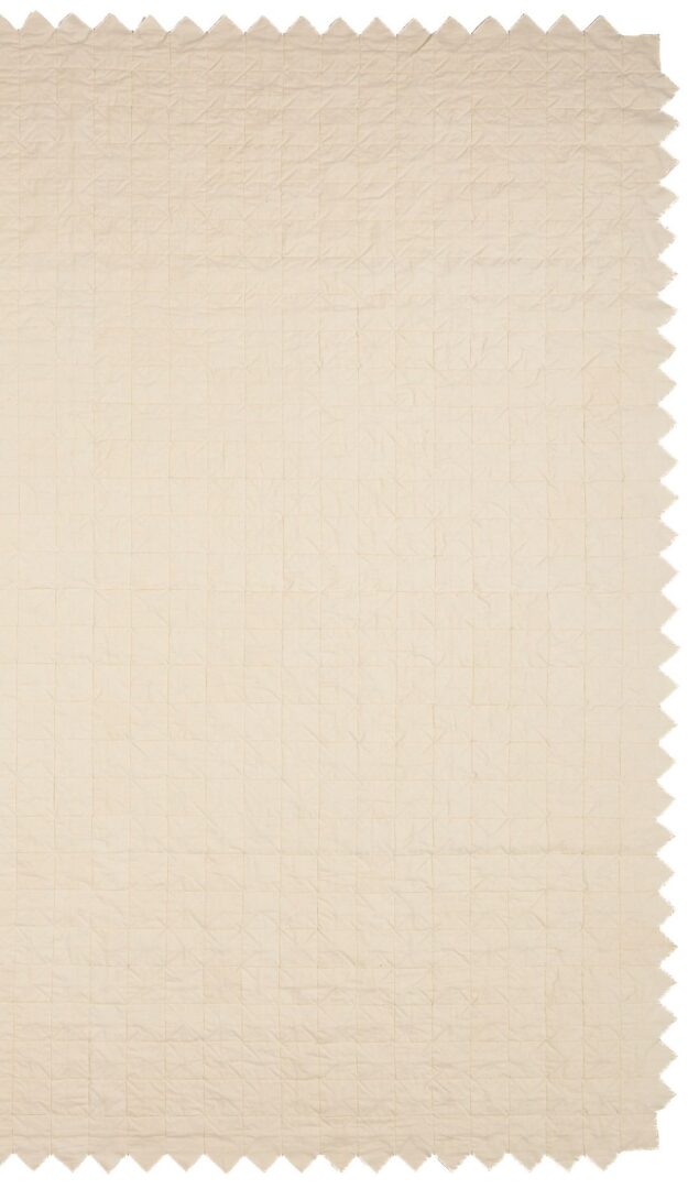 Lot 229: Thousand Lights of Life or Cathedral Window Quilt