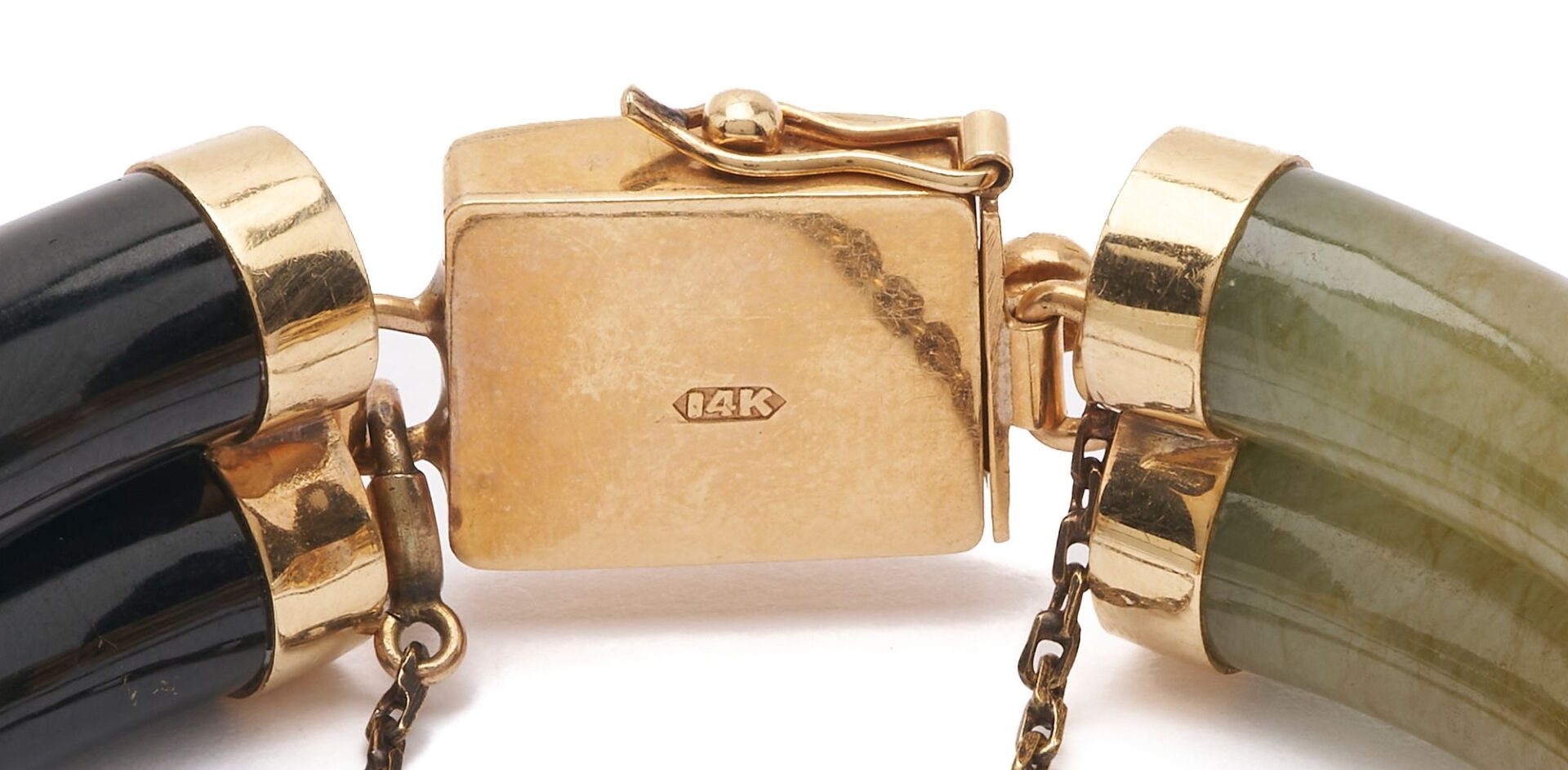 Lot 22: 14K & Gemstone Bracelet