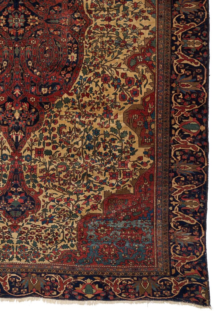 Lot 238: Antique Farahan Sarouk Carpet, 8 ft. x 12 ft.