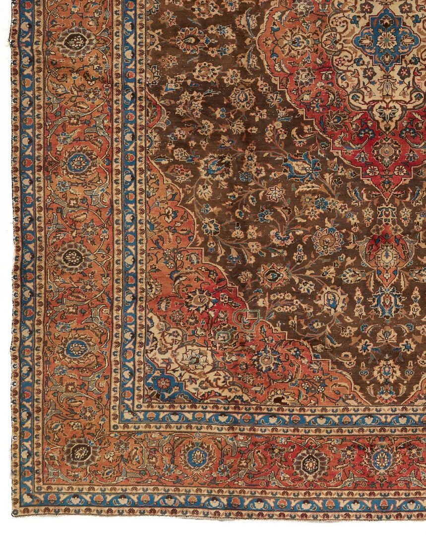 Lot 239: Persian Kashan Carpet, 13 ft. x 9 ft.