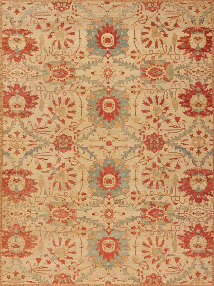 Lot 240: Oriental Peshawar Carpet, 12 ft. x 14 ft.