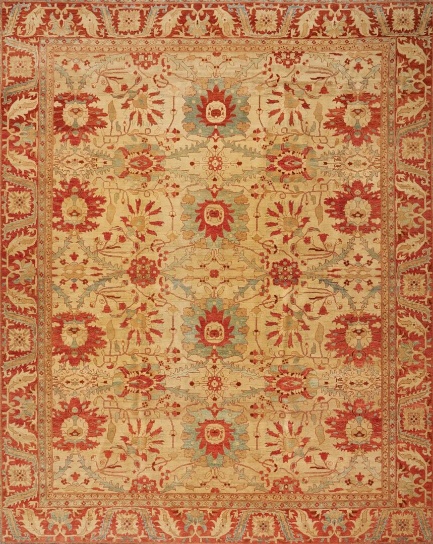 Lot 240: Oriental Peshawar Carpet, 12 ft. x 14 ft.