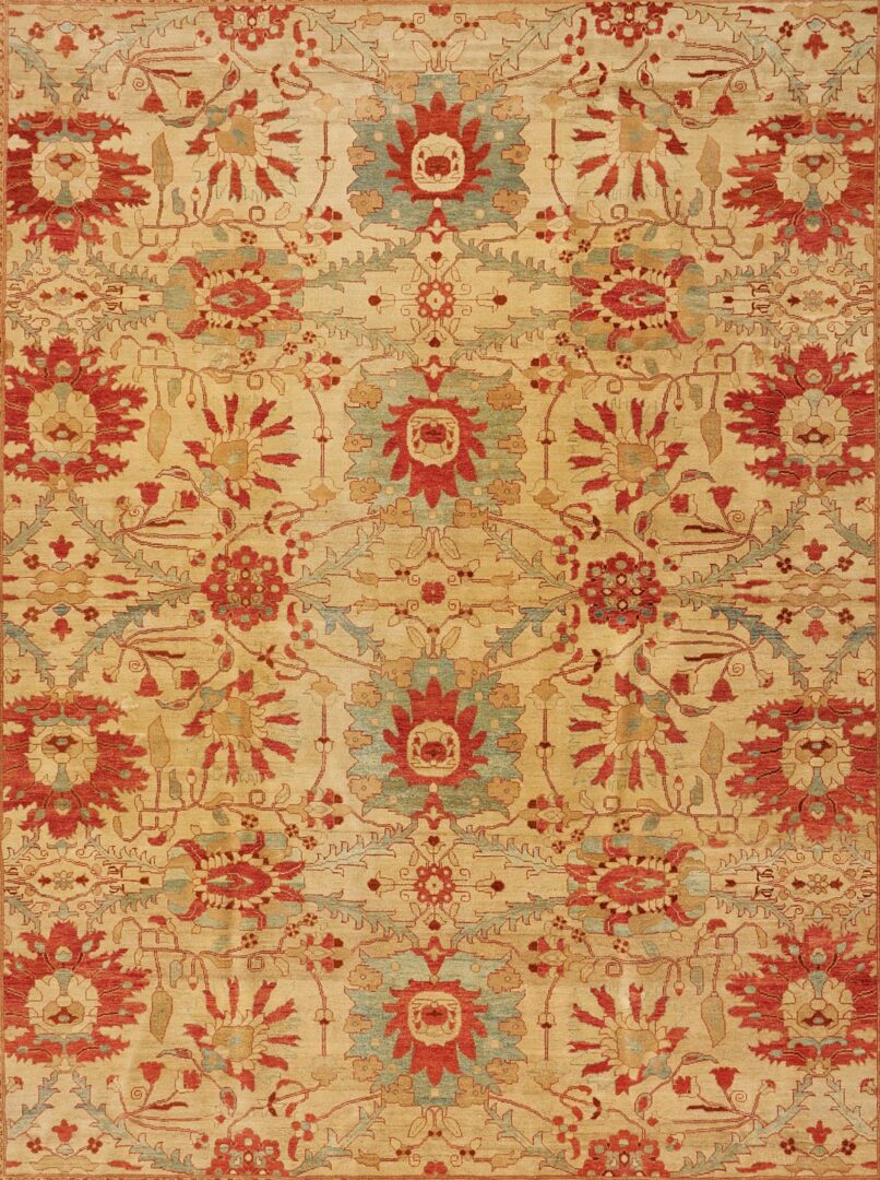Lot 240: Oriental Peshawar Carpet, 12 ft. x 14 ft.