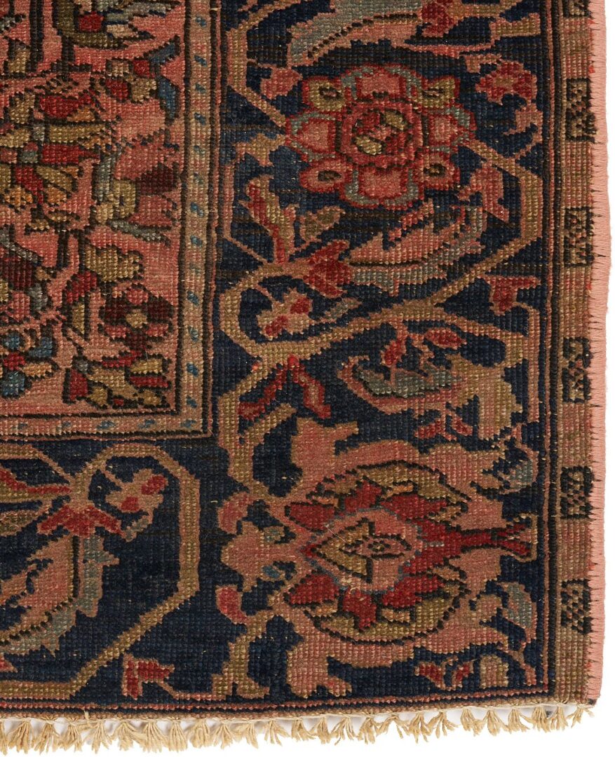 Lot 242: Antique Farahan Sarouk Rug, 5 ft. x 3 ft.