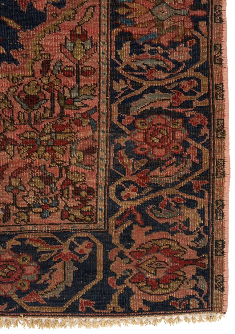 Lot 242: Antique Farahan Sarouk Rug, 5 ft. x 3 ft.