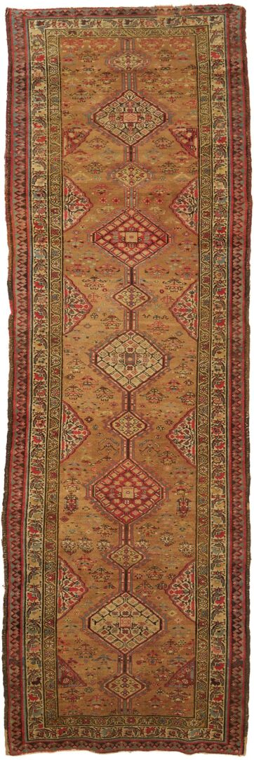 Lot 245: Antique Persian Sarab Runner, 10.6′ x 3.5′