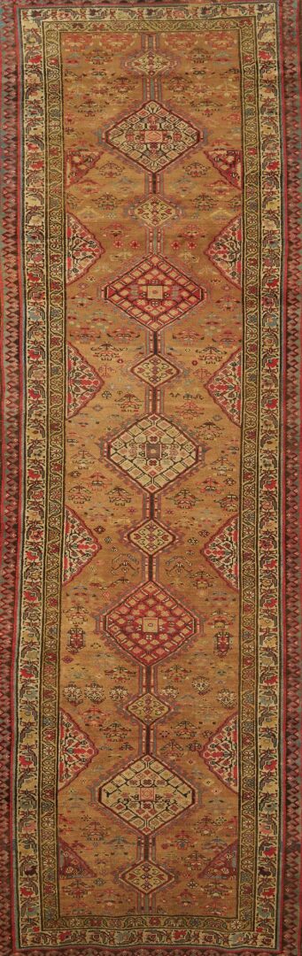 Lot 245: Antique Persian Sarab Runner, 10.6′ x 3.5′