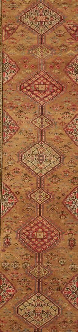 Lot 245: Antique Persian Sarab Runner, 10.6′ x 3.5′