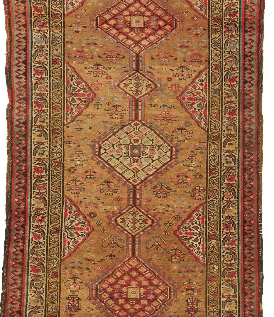 Lot 245: Antique Persian Sarab Runner, 10.6′ x 3.5′