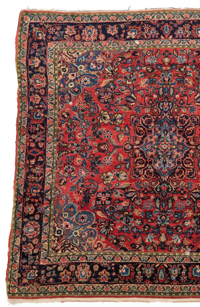 Lot 246: 2 Persian Kashan Rugs