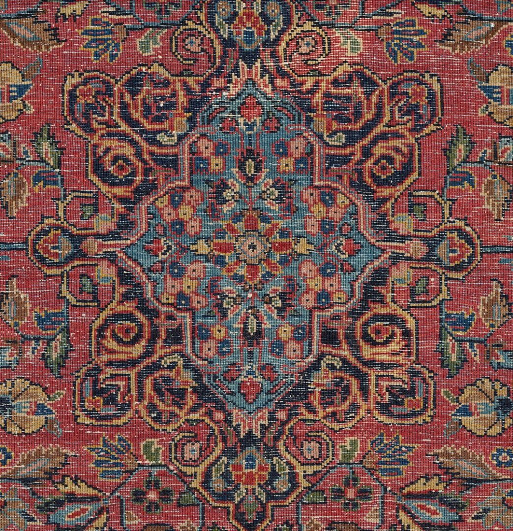 Lot 246: 2 Persian Kashan Rugs