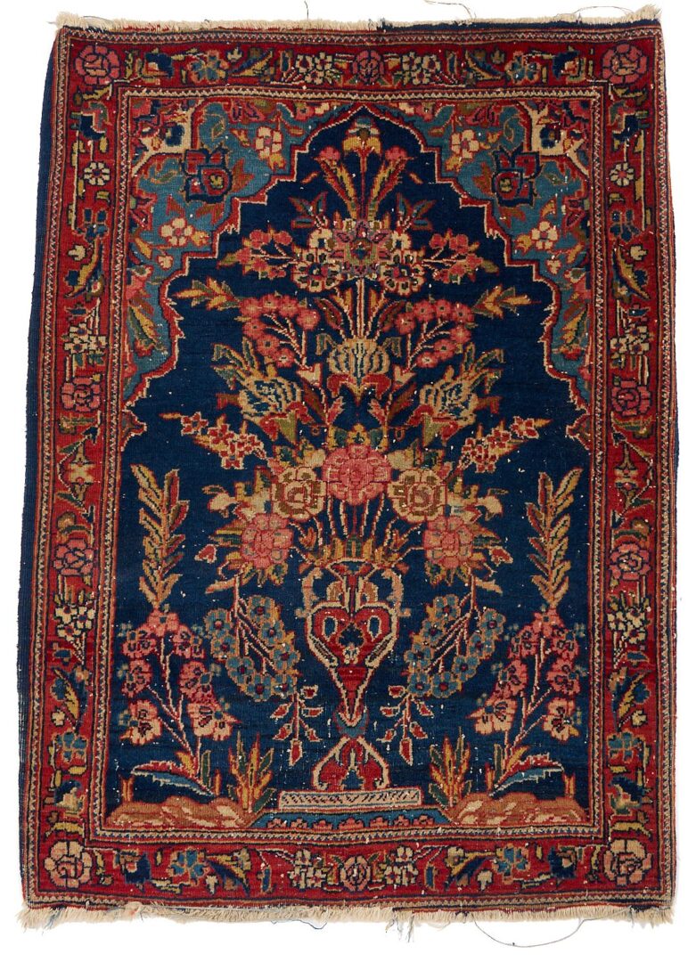 Lot 246: 2 Persian Kashan Rugs