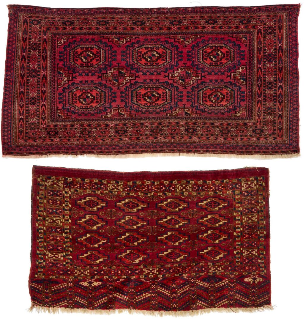 Lot 250: 2 Antique Tekke Turkman Chuvals