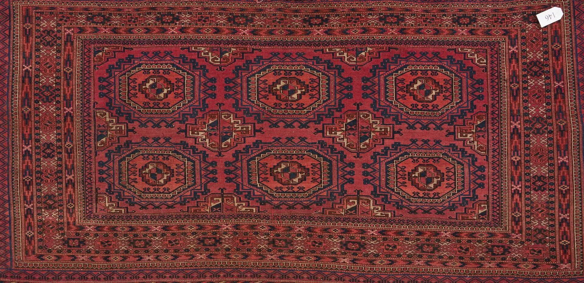 Lot 250: 2 Antique Tekke Turkman Chuvals