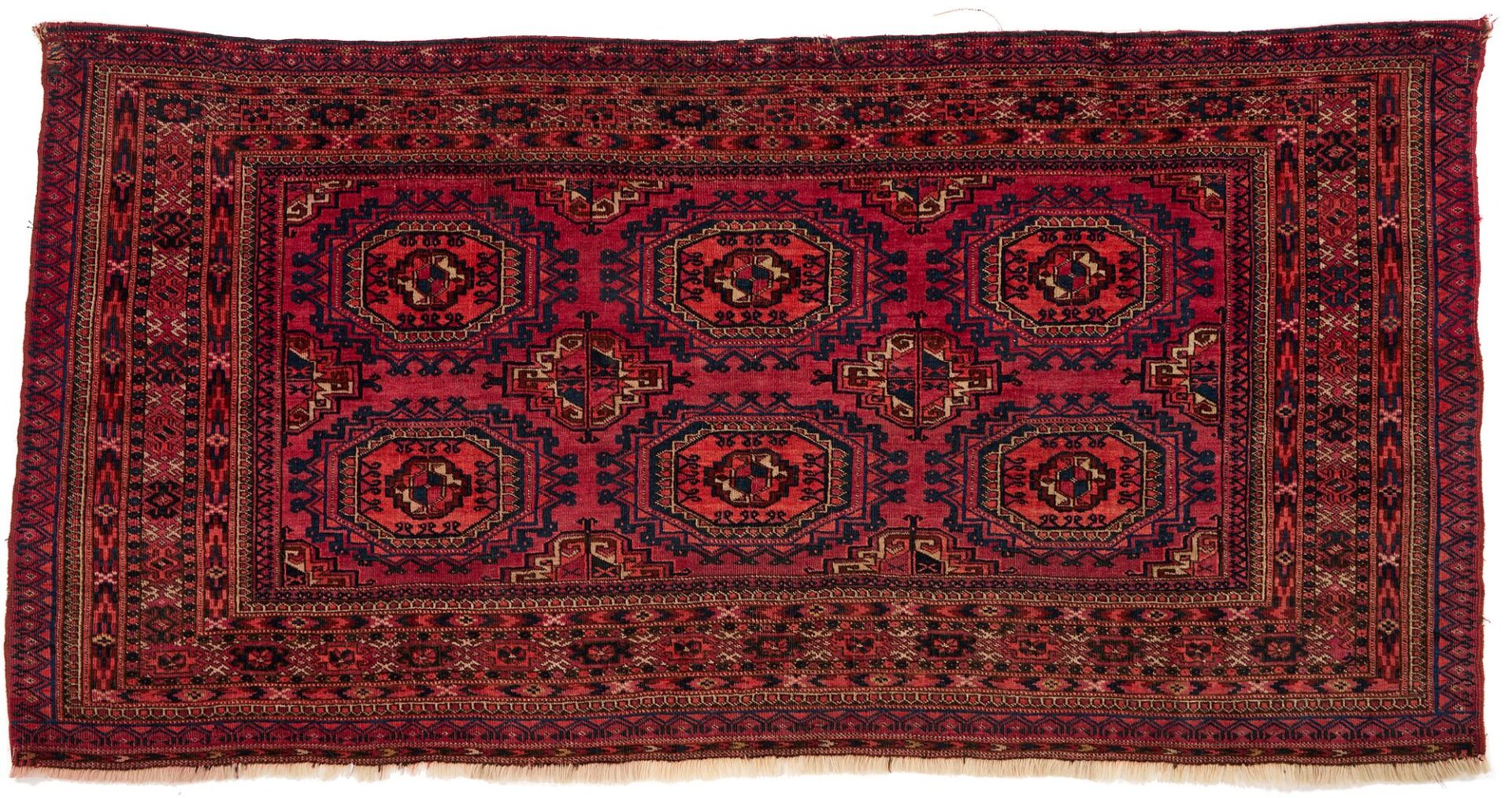 Lot 250: 2 Antique Tekke Turkman Chuvals