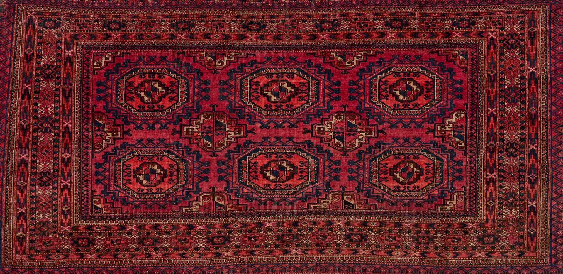 Lot 250: 2 Antique Tekke Turkman Chuvals