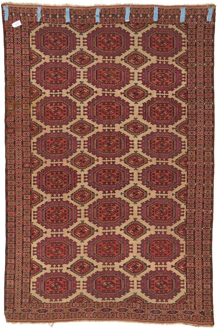 Lot 251: Antique Tekke Turkman Main Carpet