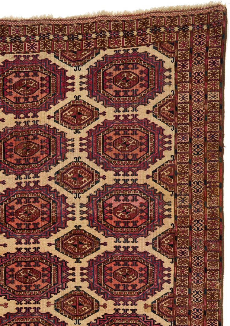 Lot 251: Antique Tekke Turkman Main Carpet