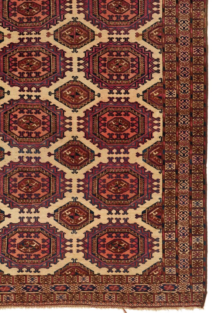 Lot 251: Antique Tekke Turkman Main Carpet
