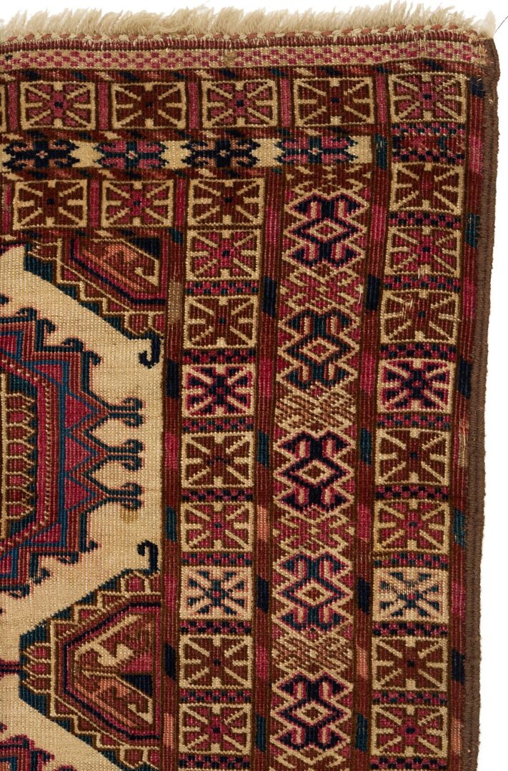 Lot 251: Antique Tekke Turkman Main Carpet
