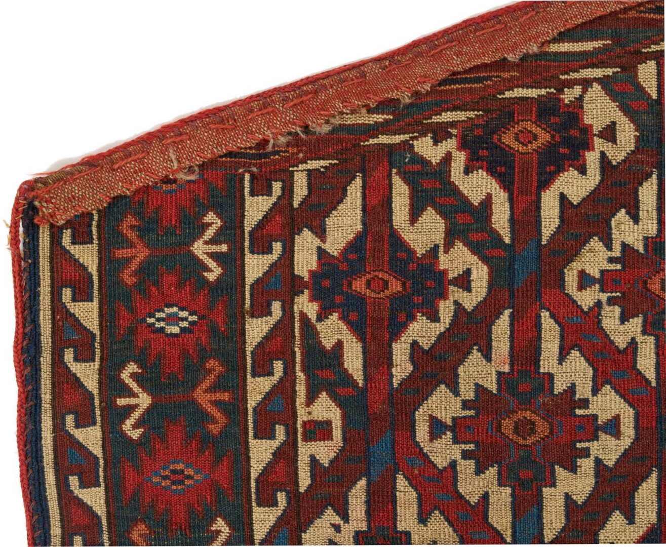 Lot 253: 2 Antique Turkman Yomud Asmalyk Textiles