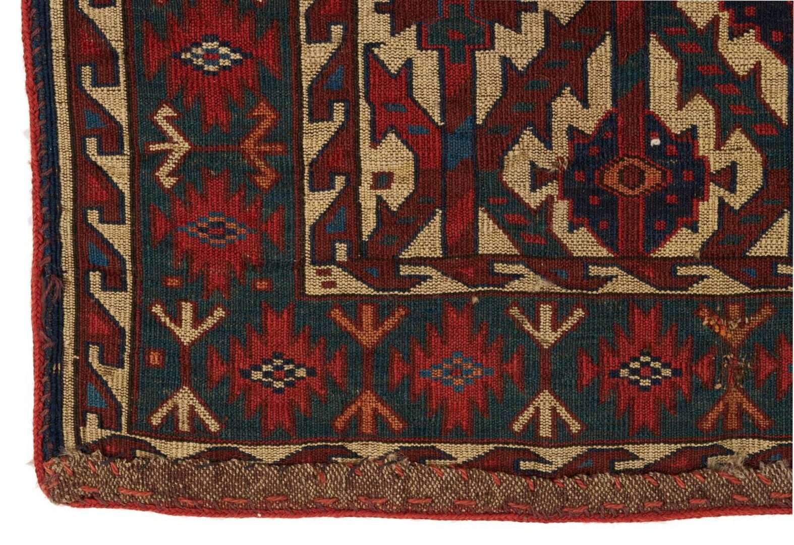 Lot 253: 2 Antique Turkman Yomud Asmalyk Textiles