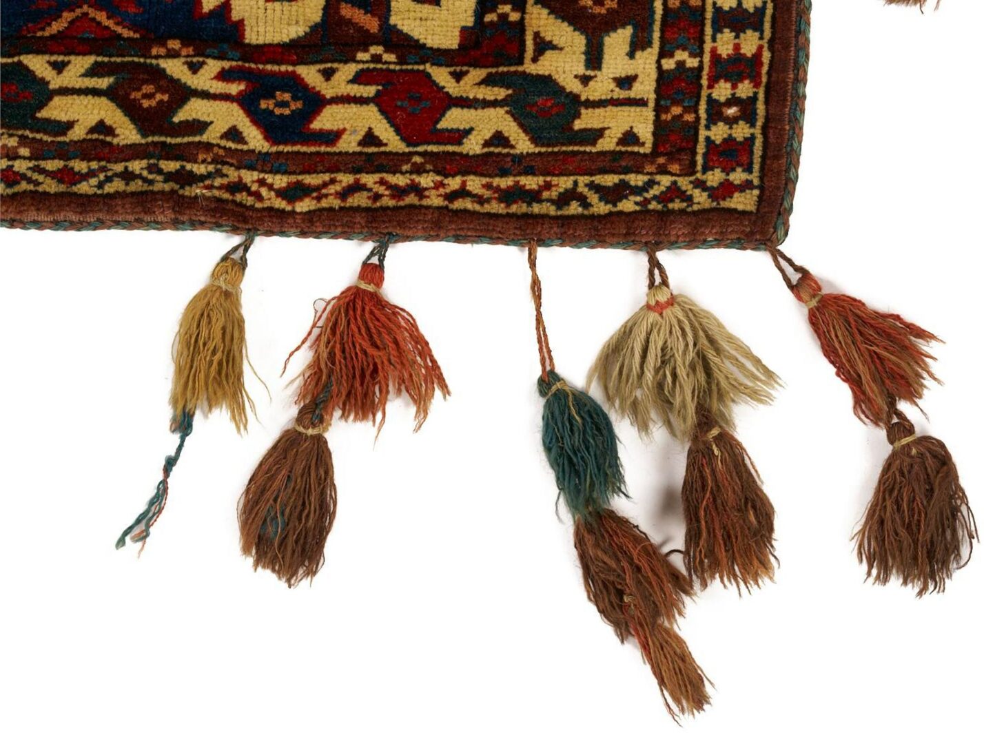 Lot 253: 2 Antique Turkman Yomud Asmalyk Textiles