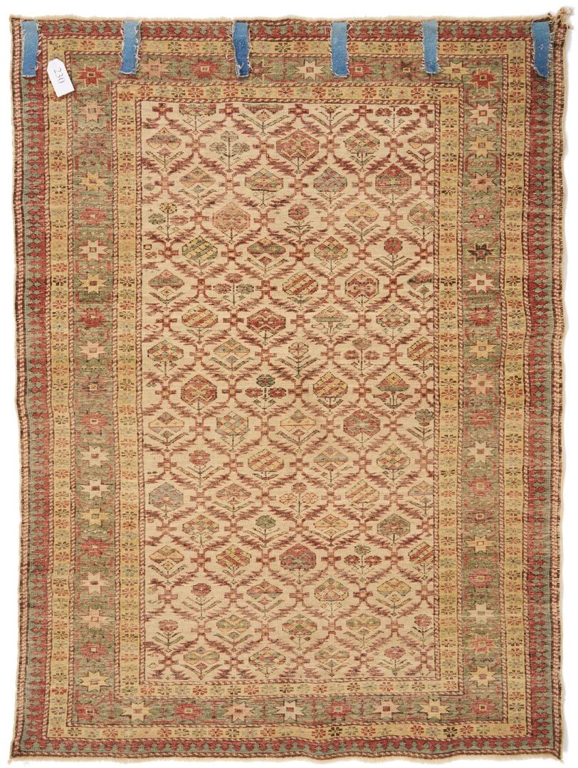 Lot 255: Antique Tribal Caucasian Shirvan Rug