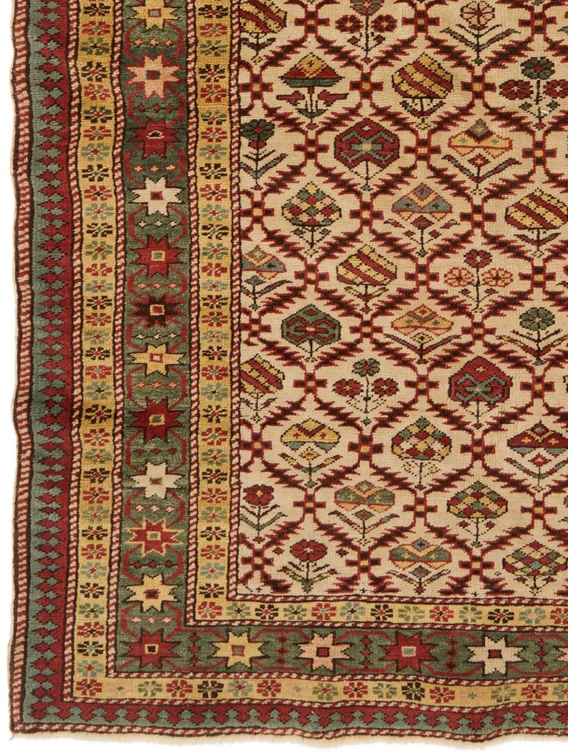 Lot 255: Antique Tribal Caucasian Shirvan Rug