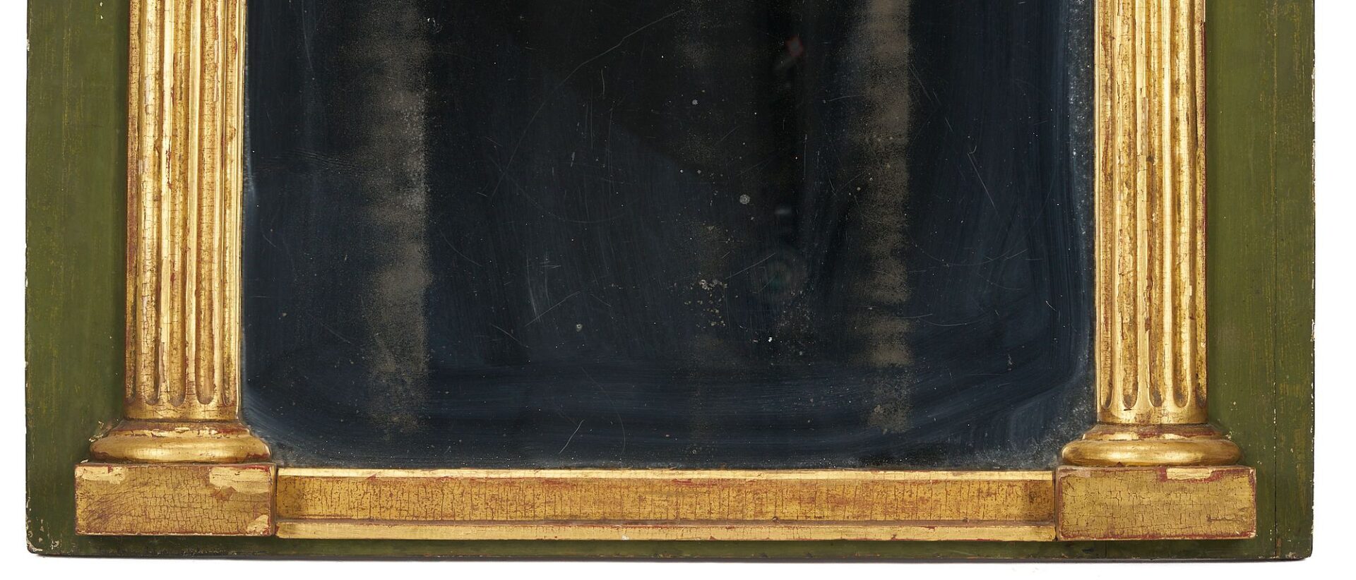 Lot 259: Large Trumeau Mirror with Hunt Scene