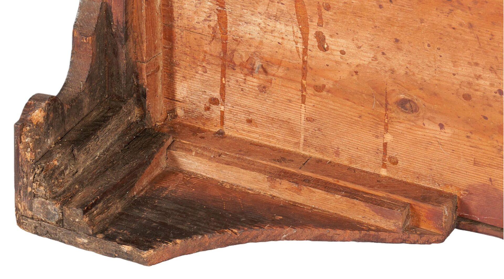 Lot 261: British Inlaid Chest on Chest of Narrow Proportions