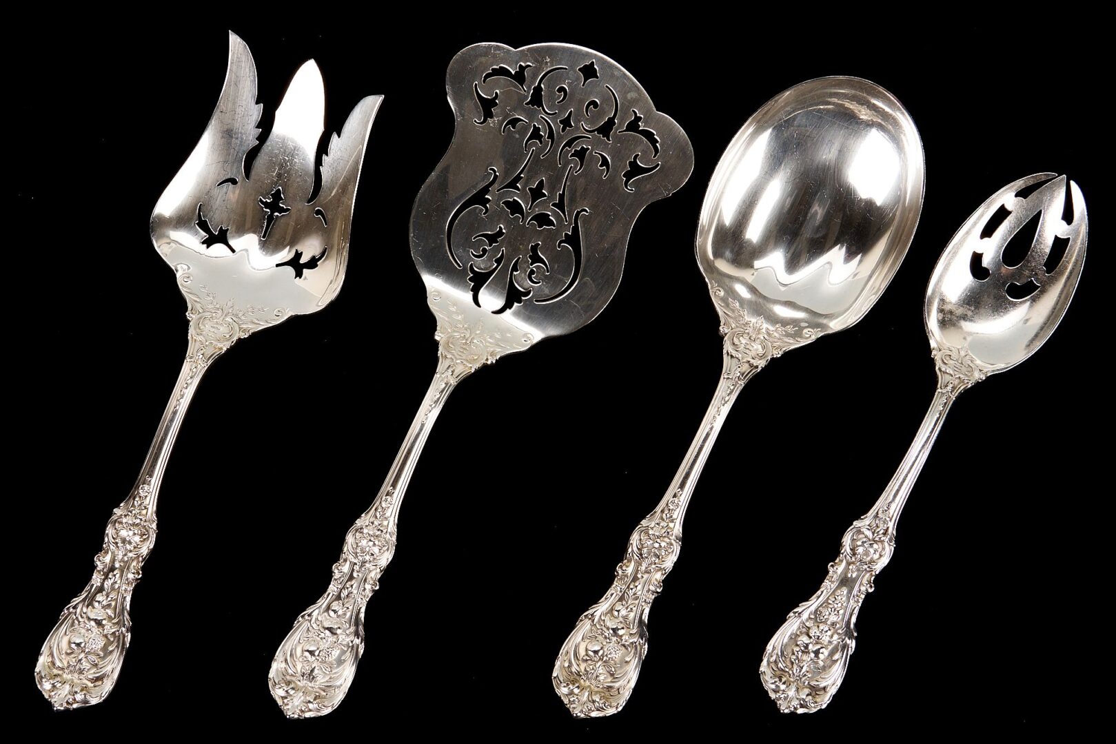 Lot 273: 47 pcs. Reed & Barton Francis I Sterling Flatware, Service for 6