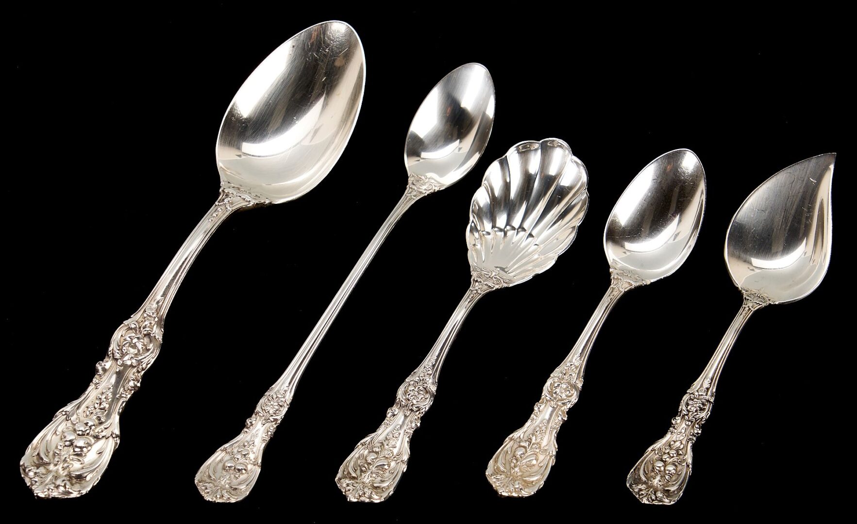 Lot 273: 47 pcs. Reed & Barton Francis I Sterling Flatware, Service for 6
