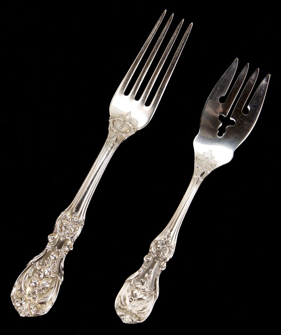 Lot 273: 47 pcs. Reed & Barton Francis I Sterling Flatware, Service for 6