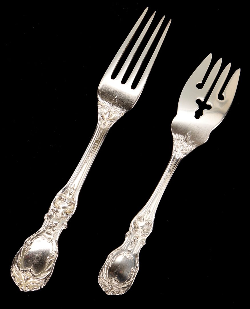 Lot 273: 47 pcs. Reed & Barton Francis I Sterling Flatware, Service for 6