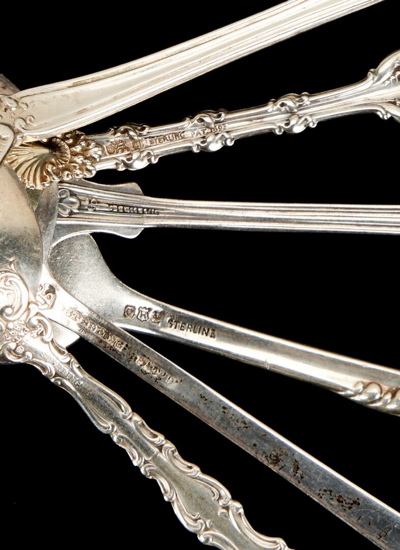 Lot 274: 86 Pcs. Assorted Silver Flatware, Mostly Sterling