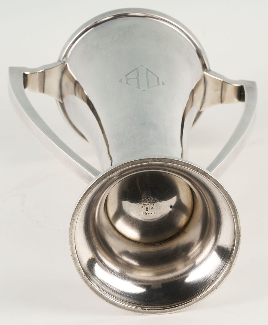 Lot 281: Large Gorham Sterling Silver Vase